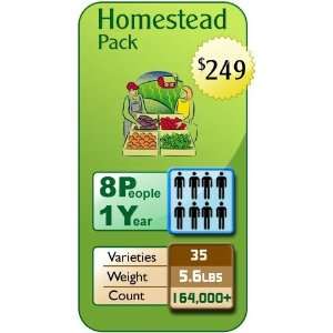  Homestead Pack   Non Hybrid Seeds Patio, Lawn & Garden