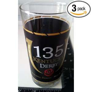 135th , KENTUCKY DERBY , Souvenir Glass, of, May 2, 2009, at 
