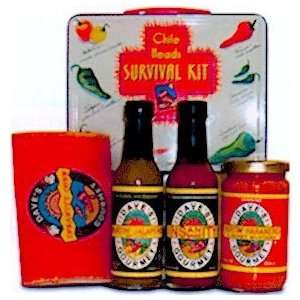 Daves Chile Heads Survival Kit  Grocery & Gourmet Food