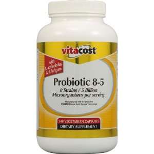  Vitacost Probiotic 8 5 8 strains / 5 billion CFU    240 