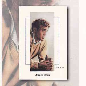  James Dean by Ted Watts Postcard 