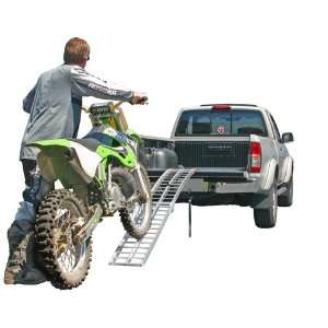   Arched Folding Dirt Bike Ramp for Pickups & Trailers Automotive