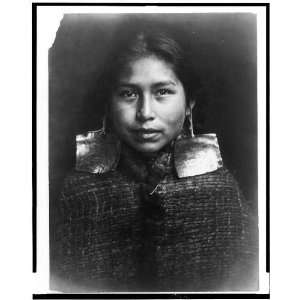  Photo Tsawatenok girl, head and shoulders portrait, facing 