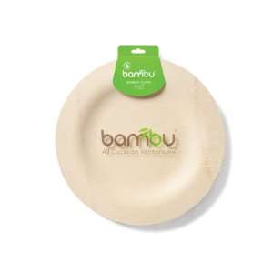  Bambu Veneerware® 11 Bamboo Round Plate, 8/pack