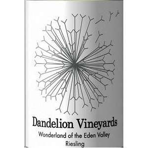  Dandelion Vineyards Riesling Wonderland Eden Valley 2010 