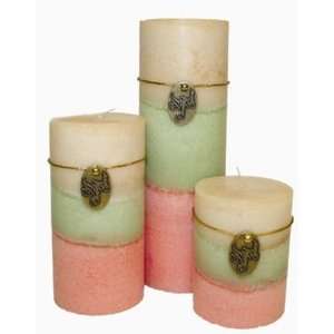  ACheerfulCandle F64 32 6 in. x 4 in. Round Fuze Sunset 