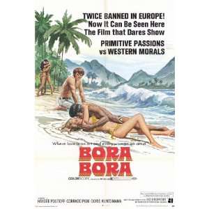  Bora Bora (1970) 27 x 40 Movie Poster Style A