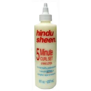  Hindu Sheen 5 Minute Curl Set & Wave Lotion 8 oz Beauty