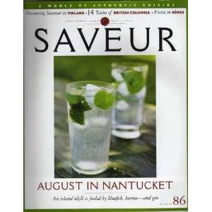  Saveur Magazine Aug/Sept 2005 No 86 