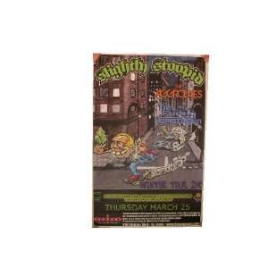  Slightly Stoopid Aggolites Poster Handbill St Louis 