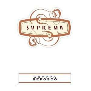  Suprema Grappa Refosco 750ML Grocery & Gourmet Food
