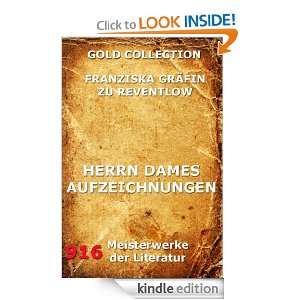 Herrn Dames Aufzeichnungen (Kommentierte Gold Collection) (German 