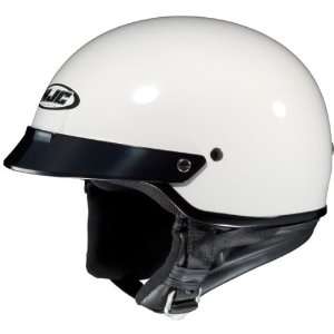   2N Open Face Motorcycle Helmet White Medium M 0821 0109 05 Automotive