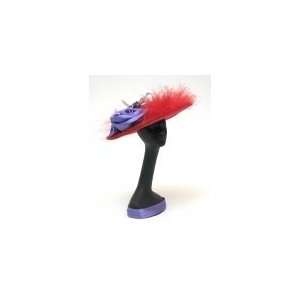  IWGAC 0126 16009 Red Hat Mannequin with Hat Red feather 