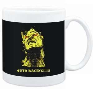  Mug Black  Auto Racing     ABSTRACT ART Sports 