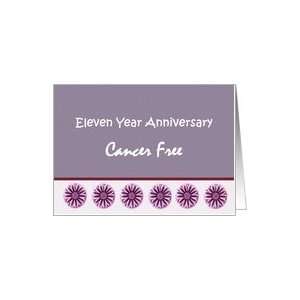  Cancer Survivor   11 Year Anniversary Card Health 