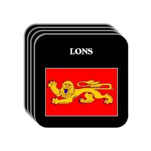  Aquitaine   LONS Set of 4 Mini Mousepad Coasters 