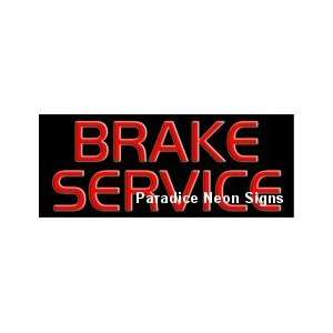  Brake Service Neon Sign 13 x 32
