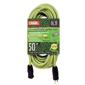  CAROL 06250.61.06 Ext Cord,12AWG,15A,SJOW,50Ft, Green 