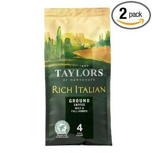 Taylors of Harrogate Rich Italian, 8 Ounce Packages (Pack of 2 