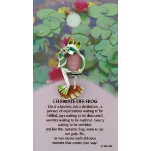 The Cats Meow Thoughtful Little Critters 0977 Celebrate Life Frog Pin
