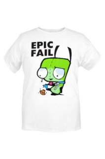  Invader Zim Gir Epic Fail T Shirt Clothing