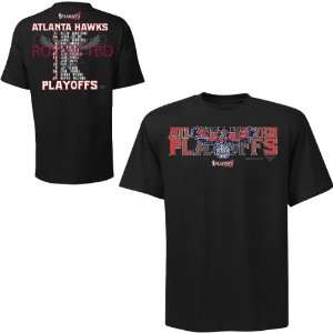   Exclusive Collection Atlanta Hawks 2011 NBA Playoffs Roster T Shirt
