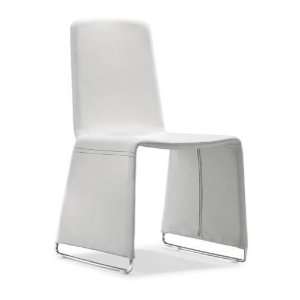  Zuo 102111 Nova Dining Chair in White   Set of 2 102111 