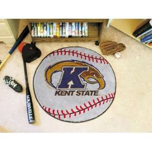  Kent Golden Flashes 29 Round Baseball Floor Mat (Rug 