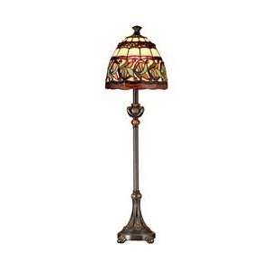 Dale Tiffany TB101109 Aldridge 1 Light Table Lamp in Antique Bell 