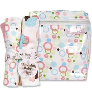   Set   Bottle Bag (# 102000) And 4 Pack Of Burp Cloths (# 101966) Baby