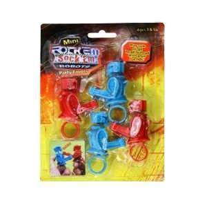  Rock Em Sock Em Mini Games 4ct Toys & Games