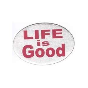  Knockout 525 Life Is Good Plastic Hitch Cover Automotive