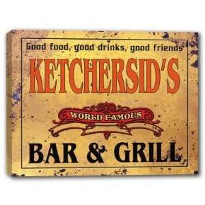  KETCHERSIDS Family Name World Famous Bar & Grill 