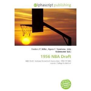  1956 NBA Draft (9786133965928) Books