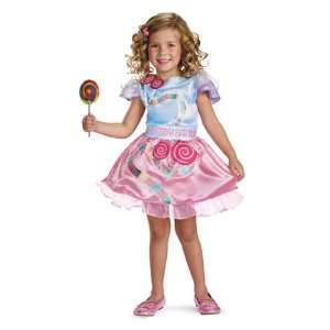  Lets Party By Disguise Inc Candyland Girl Classic Toddler 