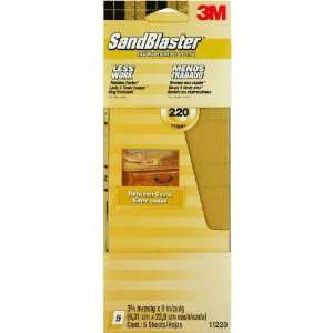  3M 11220 1/3 Sheet SandBlaster Sandpaper