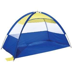 Stansport Beach Cabana Tent, Blue/Yellow  Sports 