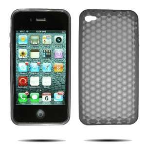 Smoke TPU Candy Case / Jelly Skin Sleeve Protector Cover for Iphone 4G 