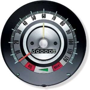    Chevy Camaro Speedometer   120 mph, w speed warning 68 Automotive