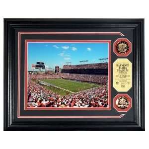 Raymond James Stadium Photomint with 2 24KT Gold Coins  
