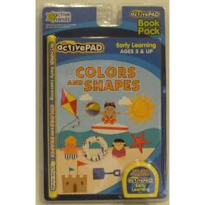  ActivePAD Book Pack   Early Learning Colors and Shapes 