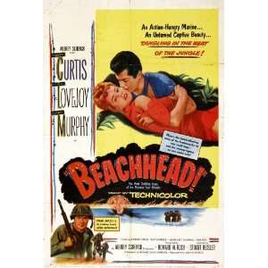 Beachhead Poster Movie Belgian 27x40 