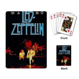  Led Zeppelin Playing Cards Single Design Sports 