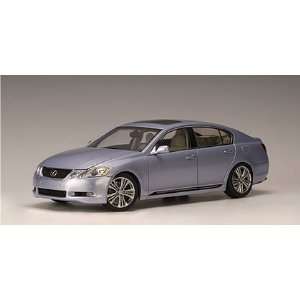  2006 Lexus GS450 GS 450 H 118 AutoArt Metallic Blue Toys 