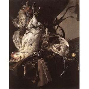   Dead Birds and Hunting Weapons, By Aelst Willem van 