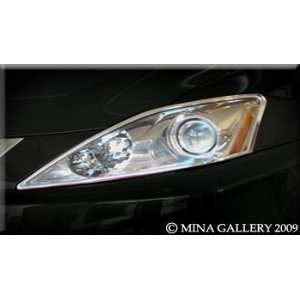  Lexus IS IS250 IS350 06  Headlight Chrome Trim Automotive
