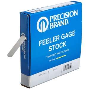 Precision Brand 19240 Steel Thickness Feeler Gage Coil, 0.004 