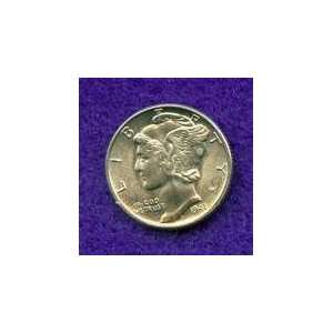  1941 Silver Mercury Dime 