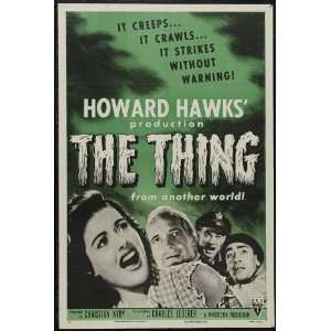 The Thing from Another World (1951) 27 x 40 Movie Poster Style C 